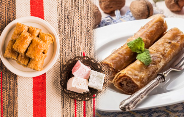 kalorisiz baklava yapımı