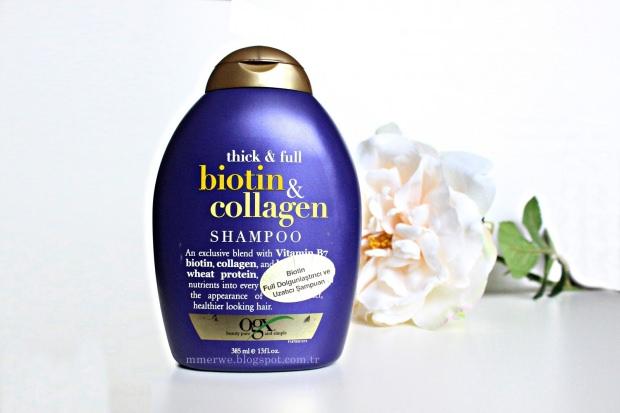 Organix Biotin Collagen Full Dolgunlaştırıcı ve Uzatıcı Şampuan: