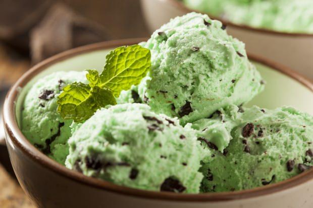 diyet yeşil çay dondurma tarifi
