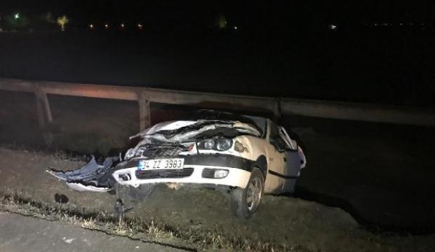 Konya'da iki otomobil çarpıştı: 5 yaralı