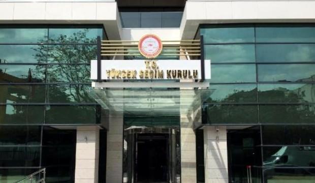 YSK'dan, AK Parti'nin itirazına ret!