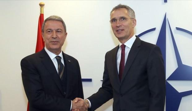 Bakan Akar, Stoltenberg ile görüştü