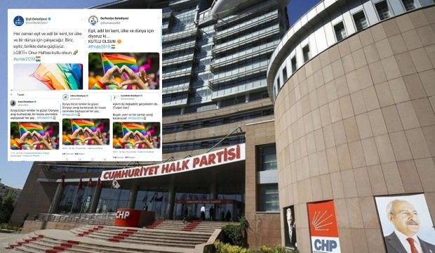 CHP'li belediyelerden rezalet paylaşım! Tepki yağıyor