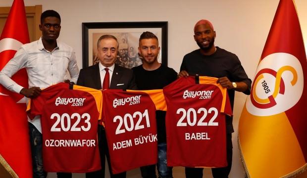 G.Saray'da yeni transferlerden ilk sözler