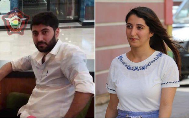 Erbil saldırısını gerçekleştiren terörist Mazlum Dağ ile kardeşi HDP Diyarbakır Milletvekili Dersim Dağ...