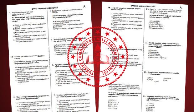 2019 Bekçilik sınavı soru ve cevap kitapçığı: MEB bekçilik sınav sonuçları...