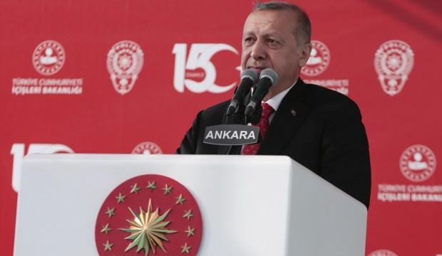 Erdoğan yeni binanın açılışında konuştu: Asla teşebbüs edemeyecekler