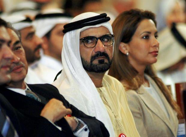 Dubai Şeyhi Al Maktum ile Prenses Haya
