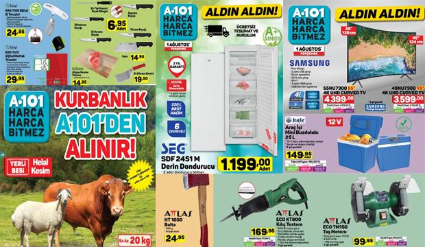 A101 1 Agustos Aktuel Urunler Katalogu Bayrama Ozel Indirim Firsati