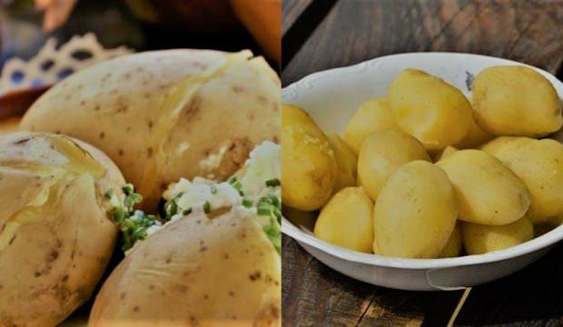 3 günlük örnek haşlanmış patates diyeti listesi - 5 kilo birden zayıflama!