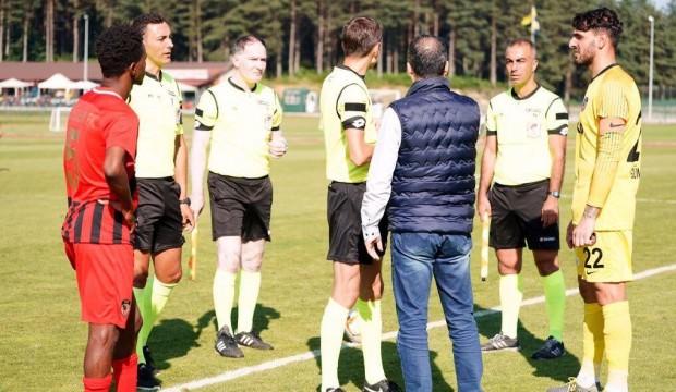 Gazişehir maçında olay! Maç yarıda kaldı