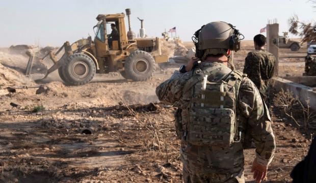 CENTCOM'dan açıklama! YPG/PKK siperleri yıkıyor