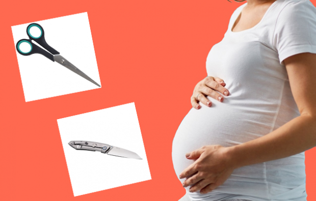 hamilelikte makas ve bıçak testi