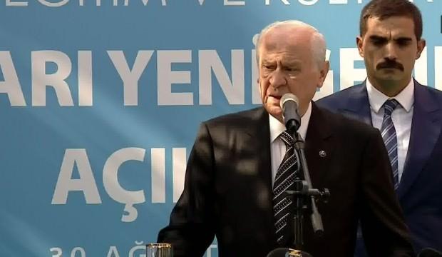 Devlet Bahçeli: Ülkücüler aşılmaz bir kaledir