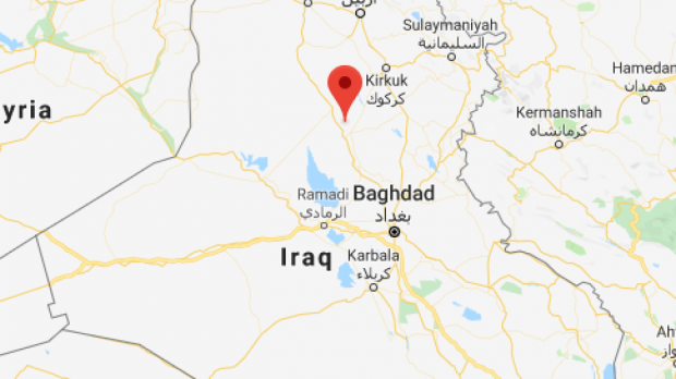 Irak'ın kuzeyindeki Salah ad Din bölgesindeki Qanus adası