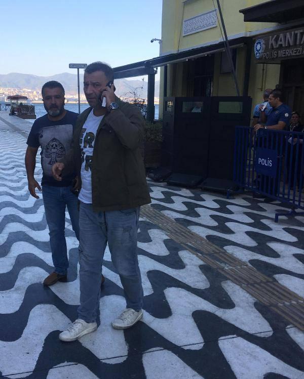Olay sonrası Şevket Çoruh ve Murat Akkoyunlu, Polis Merkezi'ne gidip şikayetçi oldu