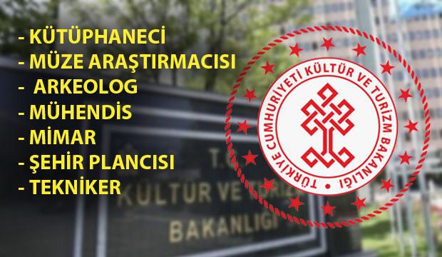 Kültür ve Turizm Bakanlığı personel alımı: Son gün!