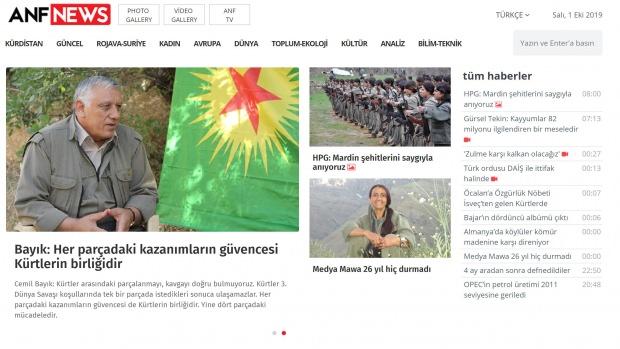 Terör örgütü PKK'nın sözde yöneticileri, haftalık propaganda konuşmalarını ANF üzerinden yayınlıyor.