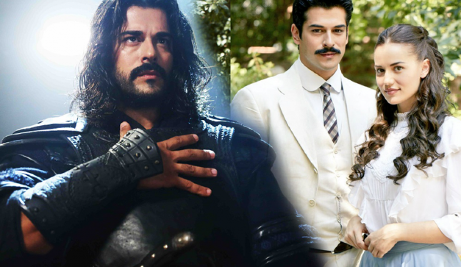 Fahriye Evcen'den eşi Burak Özçivit'te set ziyareti! İşte o kare...