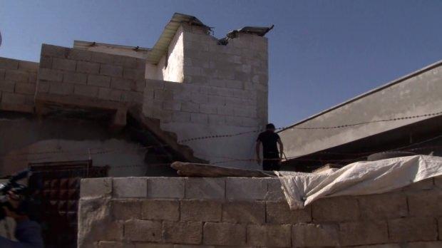 YPG'li teröristlerin attığı roketler sivillerin yaşadığı evlere düştü
