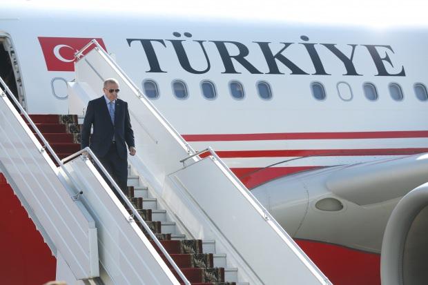 Başkan Erdoğan'ın Rusya'ya indiği an