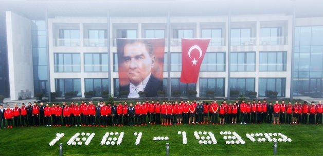 Milli Takım'dan anlamlı mesaj