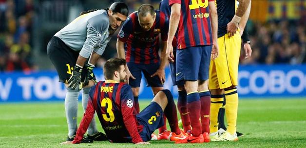 Barça'ya Pique'den kötü haber geldi