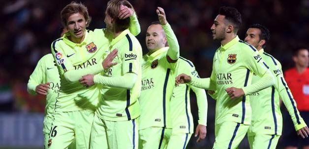 Barcelona'dan kupada gol yağmuru