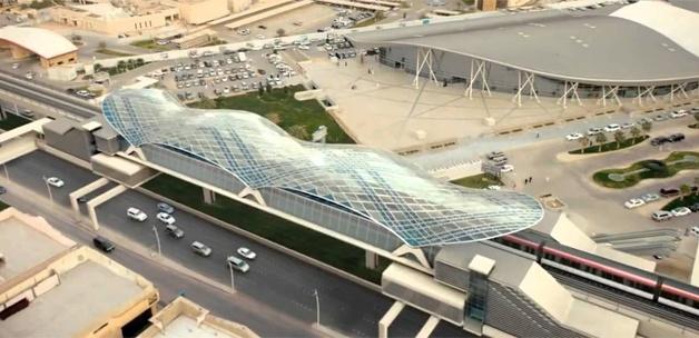 Riyad'da metro çalışmaları başladı