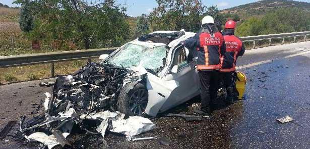Bayramın ilk günü feci kaza: 1 ölü