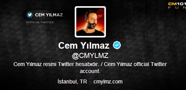 Cem Yılmaz'dan 'Gezi Parkı' tweeti