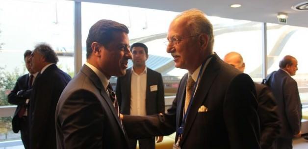 Demirtaş ile İhsanoğlu birlikte görüntülendi