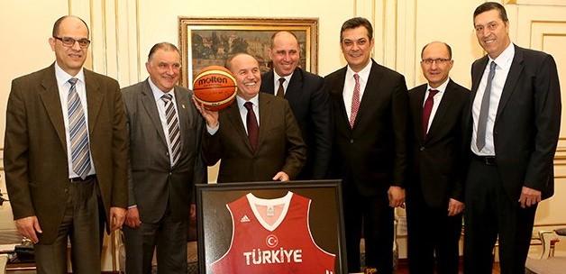 FIBA'dan Kadir Topbaş'a ziyaret