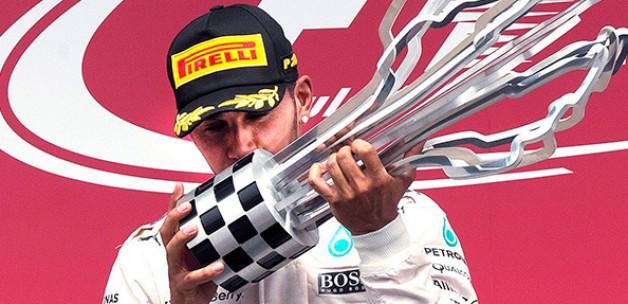 Hamilton Kanada'da zorlanmadı!