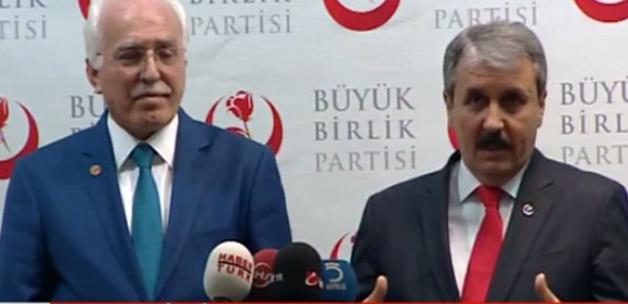 BBP - Saadet seçimde ittifak yapacak