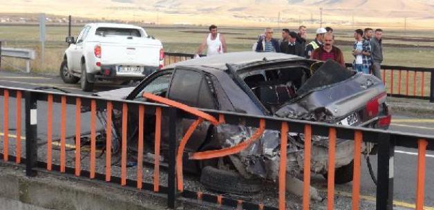 Kars'ta kaza: 1 ölü, 2 yaralı