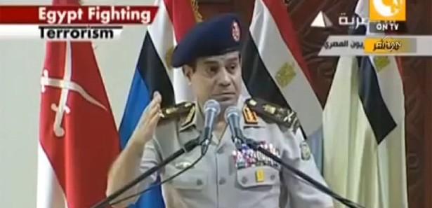 Katliamcı General Sisi'den inanılmaz gaf