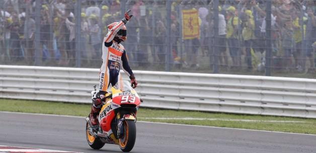 San Marino'nun galibi Marquez