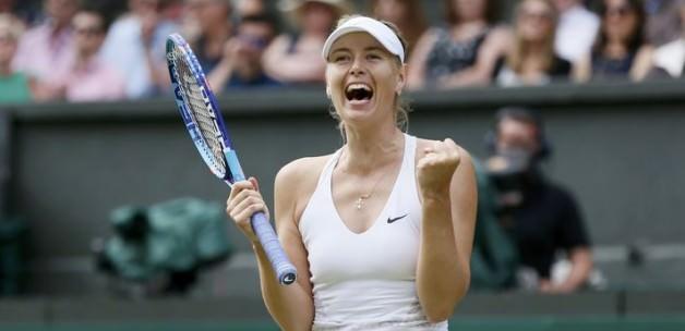 Sharapova yarı finale yükseldi