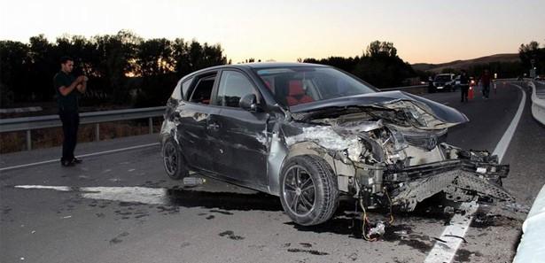 Düzce'de trafik kazası: 4 yaralı