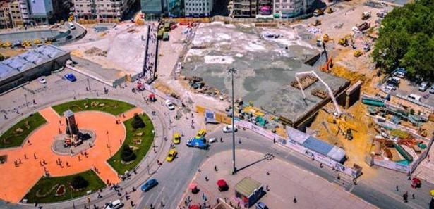 İBB: Taksim'de ağaçlar kesilmiyor