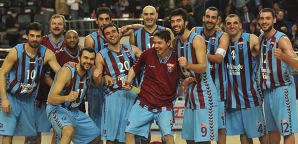 Trabzonspor Basketbol ilk sırada tamamladı