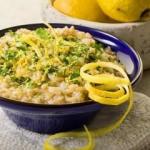 Limonlu risotto tarifi