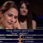Kim Milyoner Olmak İster'de ekrana kilitleyen soru