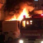 Maltepe'de depoda yangın