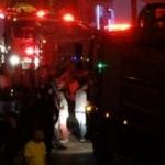 &Ccedil;ocukların attığı torpil, depoyu k&uuml;le &ccedil;evirdi