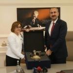 Fatma Şahin Bakan Gül’ü ağırladı