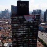 Trump Towers'da Başkan Erdoğan posteri