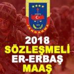 2018 Sözleşmeli Er ve Erbaş maaşları kaç TL?