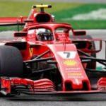 İtalya'da pole pozisyonu Raikkonen'in